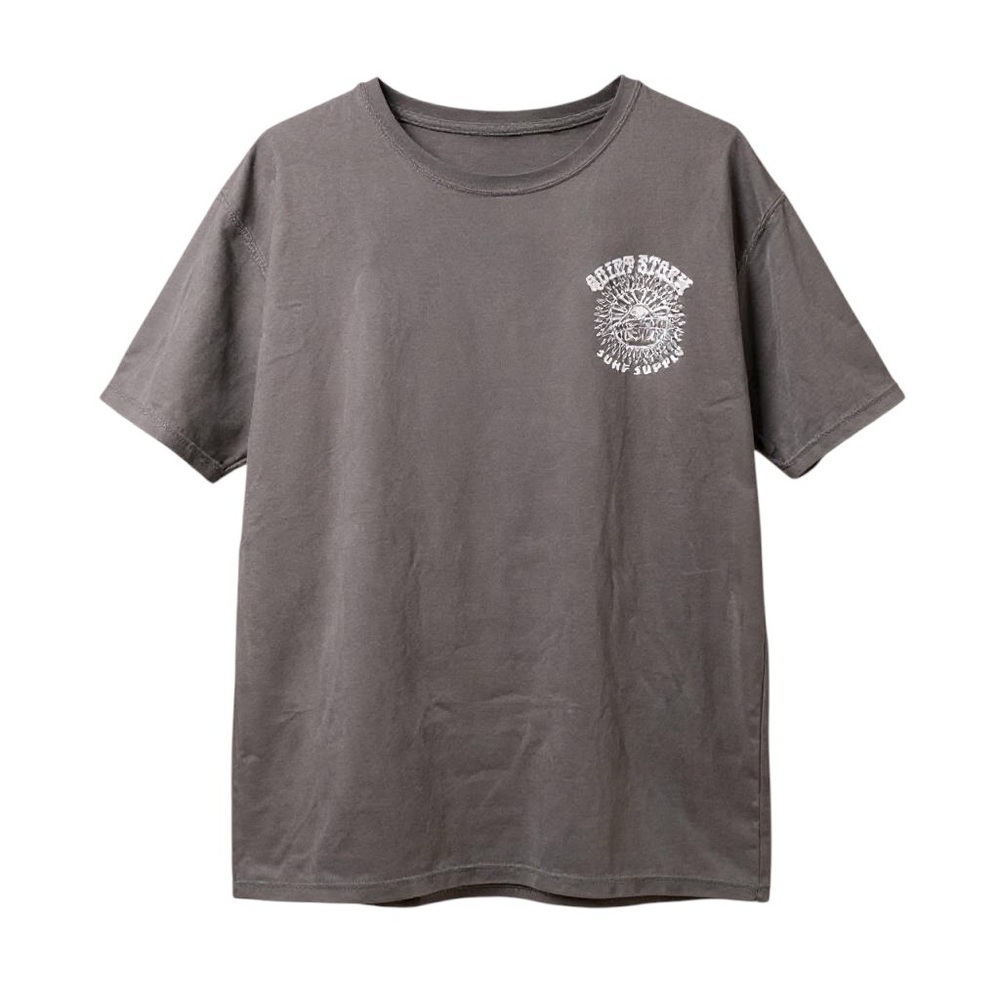 Comfort Wash Men’s Gray Casual Minimalist Graphic T-Shirt Size Medium